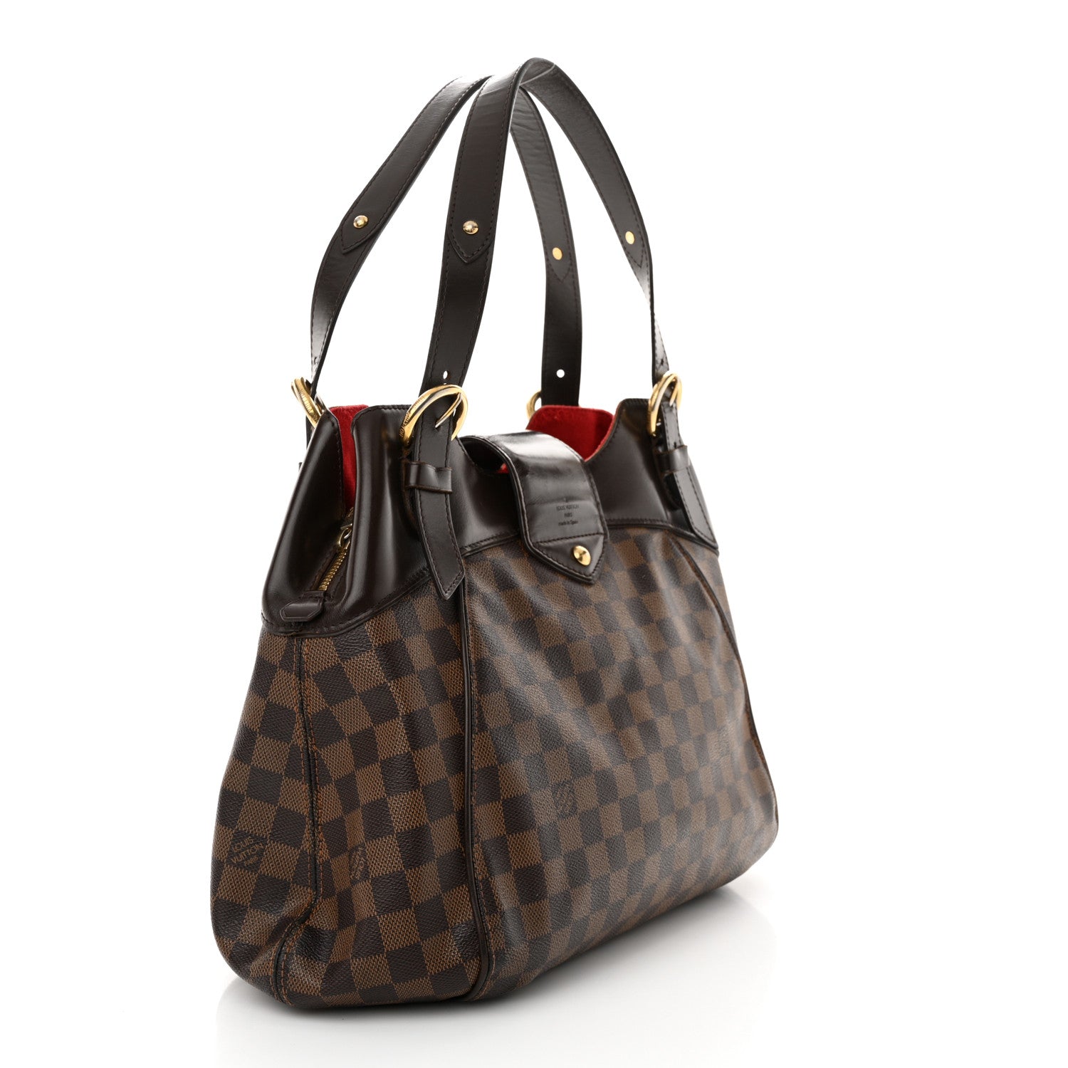Louis Vuitton Damier Ebene Sistina GM 3 of 15