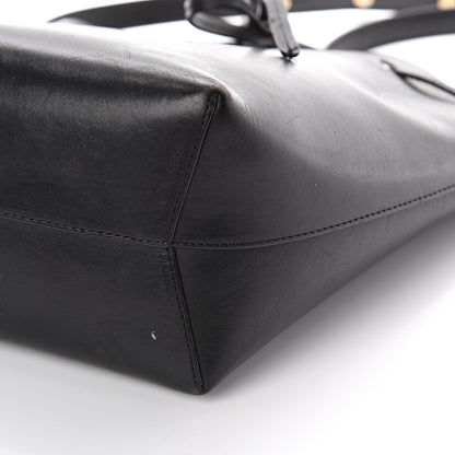 Mansur Gavriel Vegetable Tanned Calfskin Mini Bucket Bag Black 8 of 8