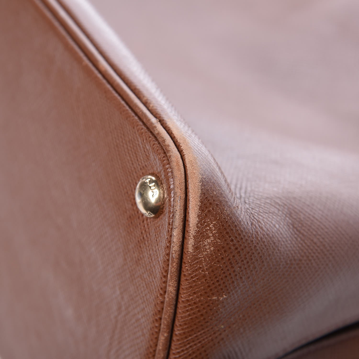 Prada Saffiano Cuir Open Promenade Tote Palissandro 17 of 22
