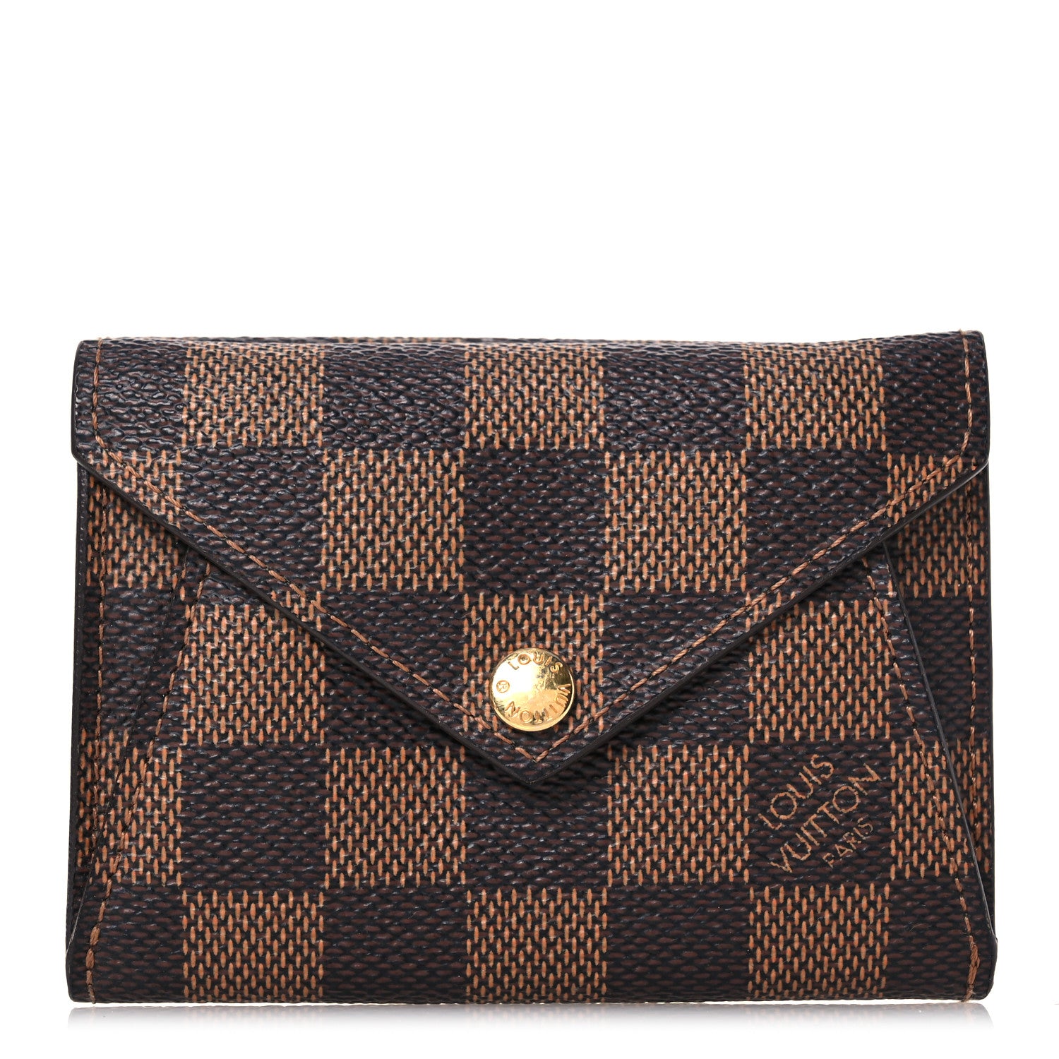 Louis Vuitton Damier Ebene Compact Origami Wallet 1 of 13