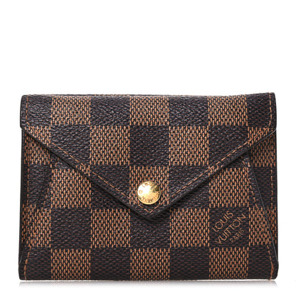 Louis Vuitton Damier Ebene Compact Origami Wallet 1 of 13