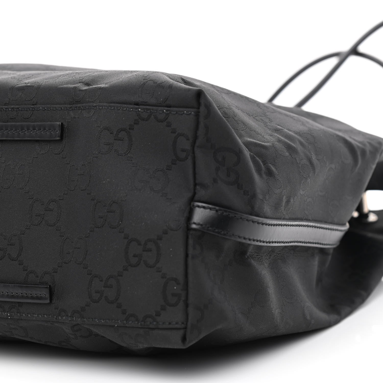 Gucci Nylon Monogram Large Gifford Tote Black 9 of 9