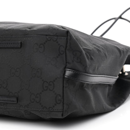 Gucci Nylon Monogram Large Gifford Tote Black 9 of 9