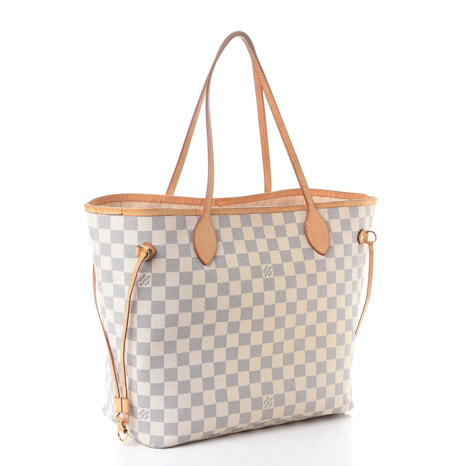 Louis Vuitton Damier Azur Neverfull MM 3 of 14