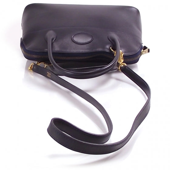 Hermes Chevre Leather Bolide Tote Bleu 6 of 11