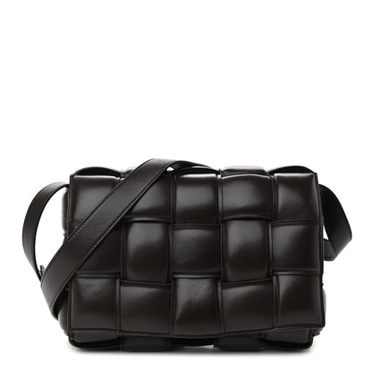 Bottega Veneta Nappa Maxi Intreccio Padded Cassette Crossbody Bag Fondente 1 of 9
