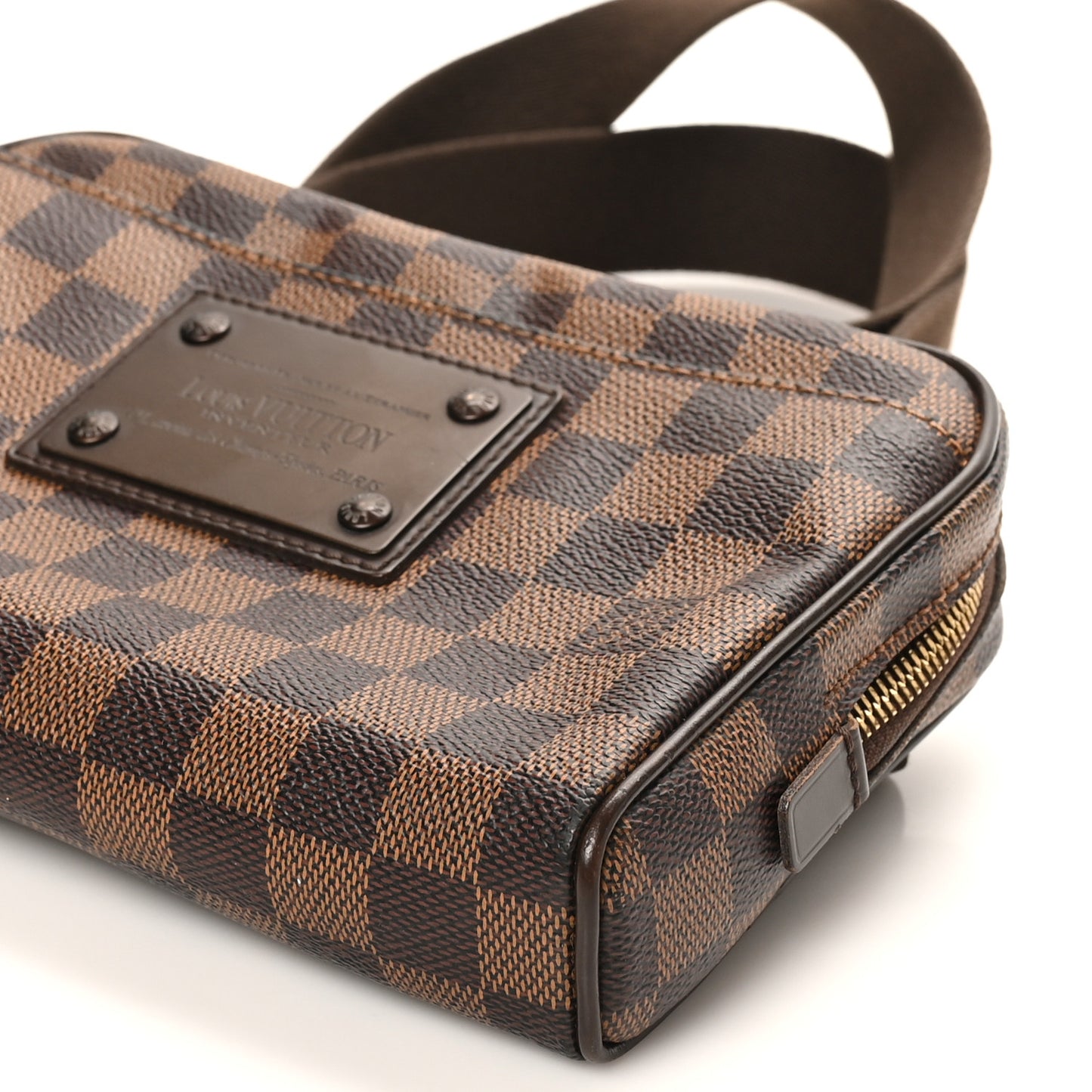 Damier Ebene Brooklyn Bum Bag