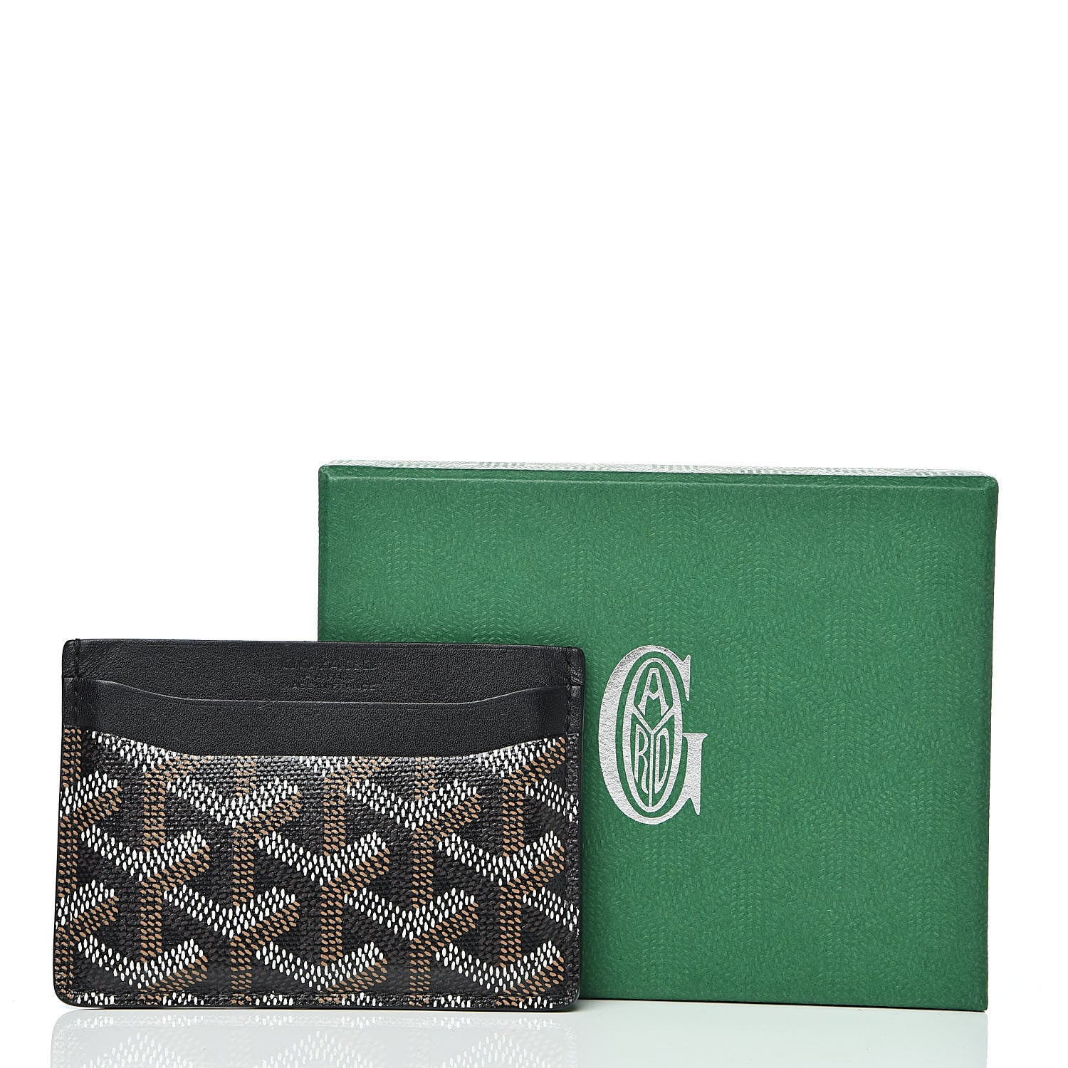 Goyard Goyardine Saint Sulpice Card Holder Black 8 of 8