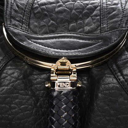 Fendi Nappa Nuvolata Spy Black 9 of 11