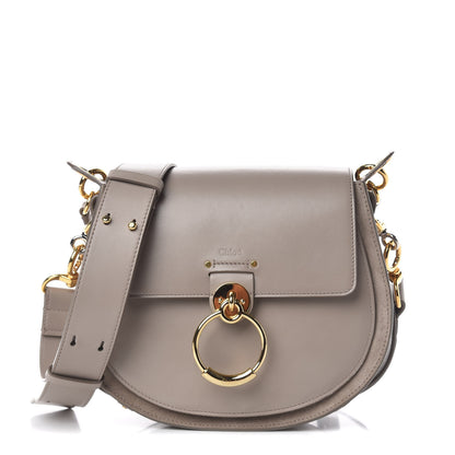 Chloe Calfskin Large Tess Bag Motty Grey 1 of 11