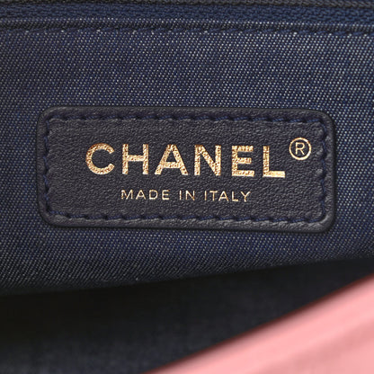 Chanel Lambskin Quilted Resin Bi-Color Chain Flap Bag Pink 6 of 9