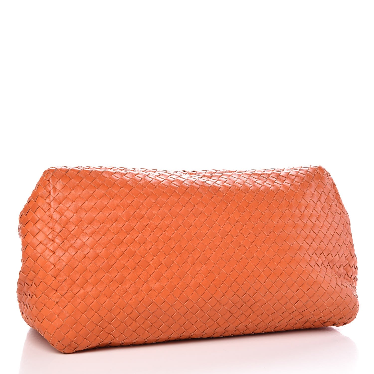 Bottega Veneta Nappa Intrecciato Large Seamless Tote Orange 4 of 8