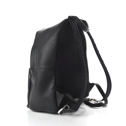Fendi Cuoio Romano Selleria Crocodile Monster Eyes Backpack Black Girasole 2 of 11