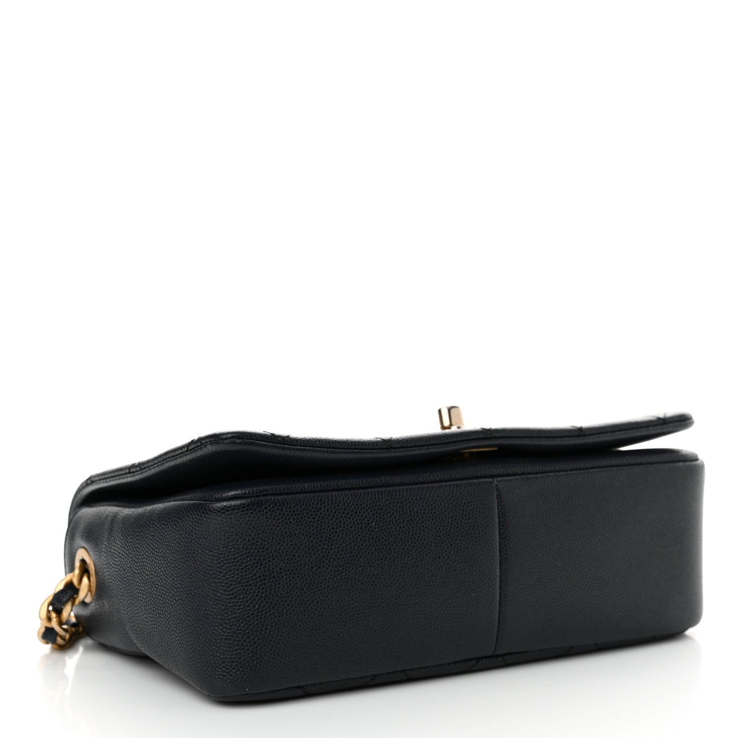 Chanel Caviar Quilted Small Fashion Therapy Flap Bag Navy Blue 4 of 17