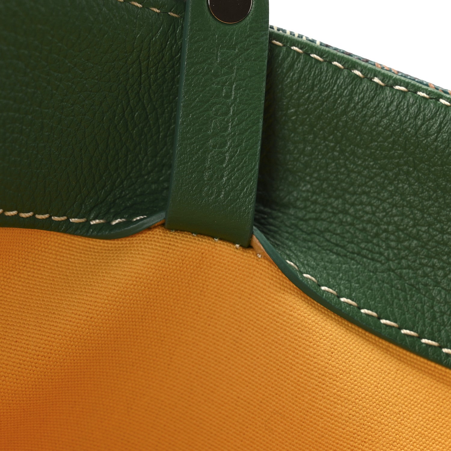 Goyard Goyardine Voltaire III Tote Green 7 of 10