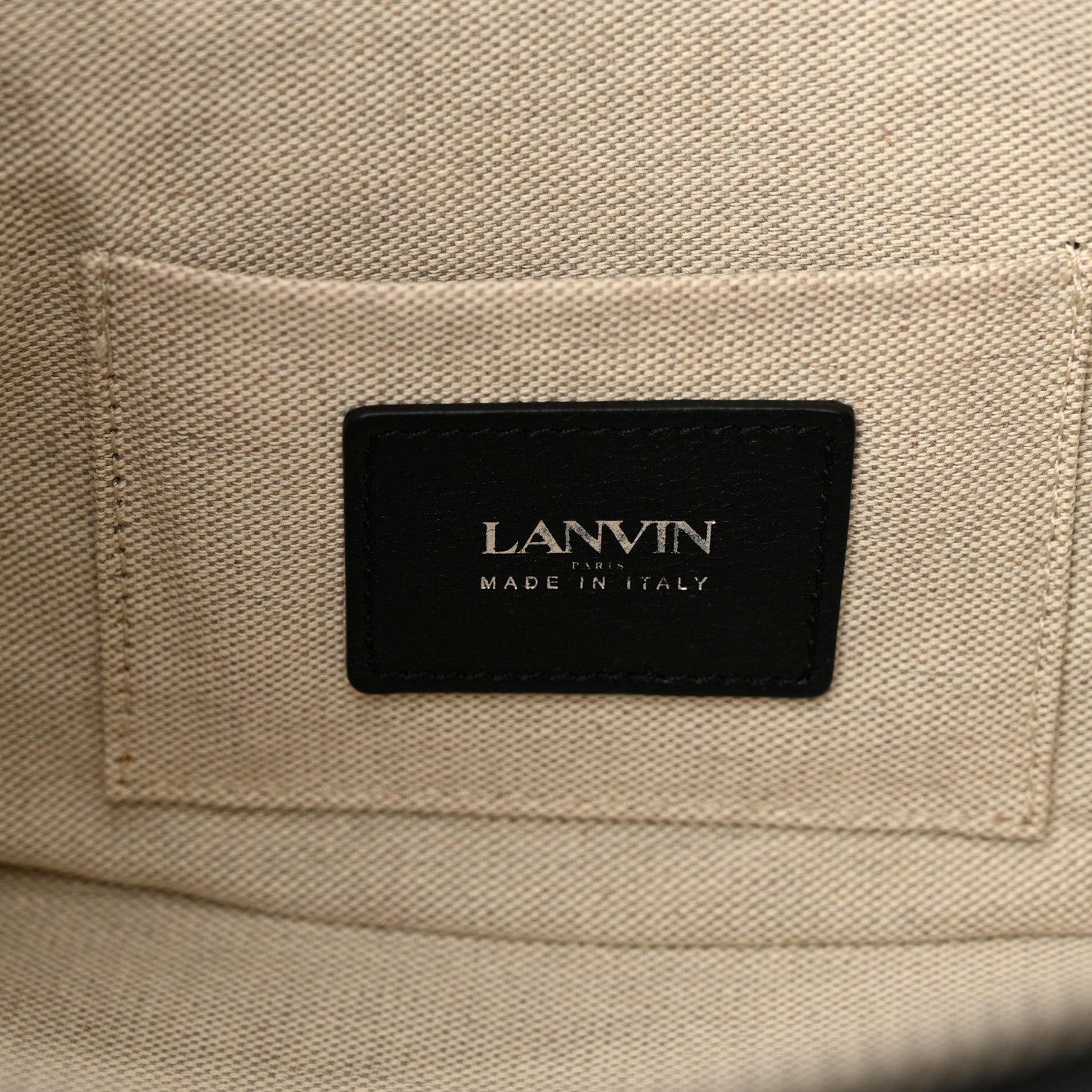 Lanvin Smooth Calfskin Cooler Bag Black 6 of 13