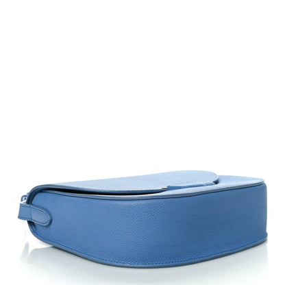 Celine Grained Calfskin Medium Trotteur Porcelain 4 of 10