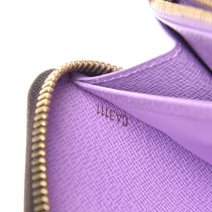 Louis Vuitton Monogram Illustre Zippy Wallet Violet 7 of 8