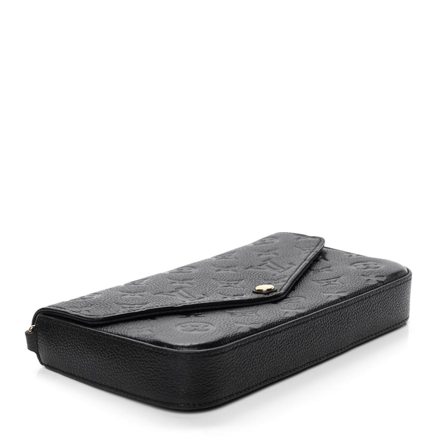 Empreinte Pochette Felicie Chain Wallet Black