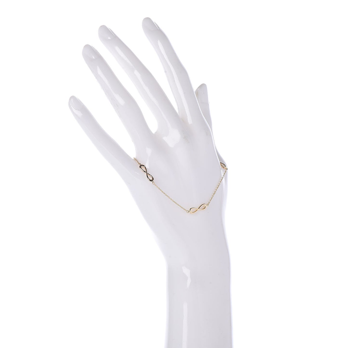 18K Yellow Gold Infinity Endless Bracelet