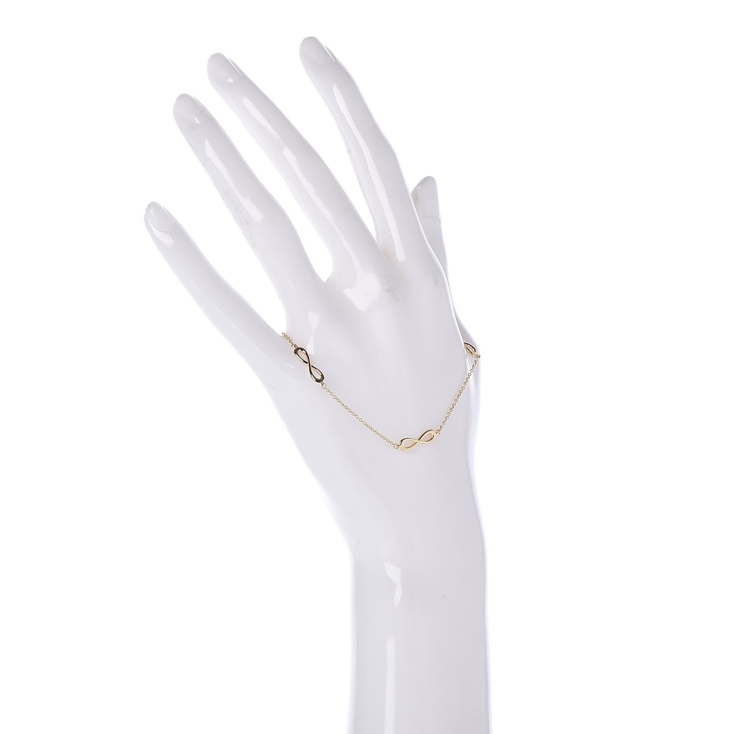 Tiffany 18K Yellow Gold Infinity Endless Bracelet 2 of 5