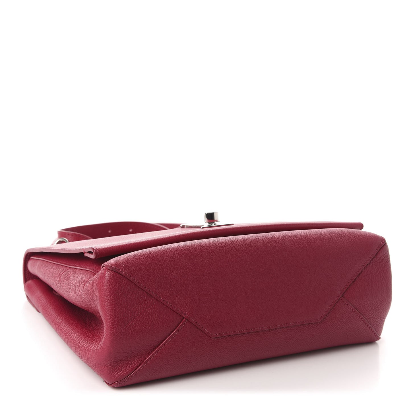 Soft Calfskin Lockme II Top Handle Dahlia