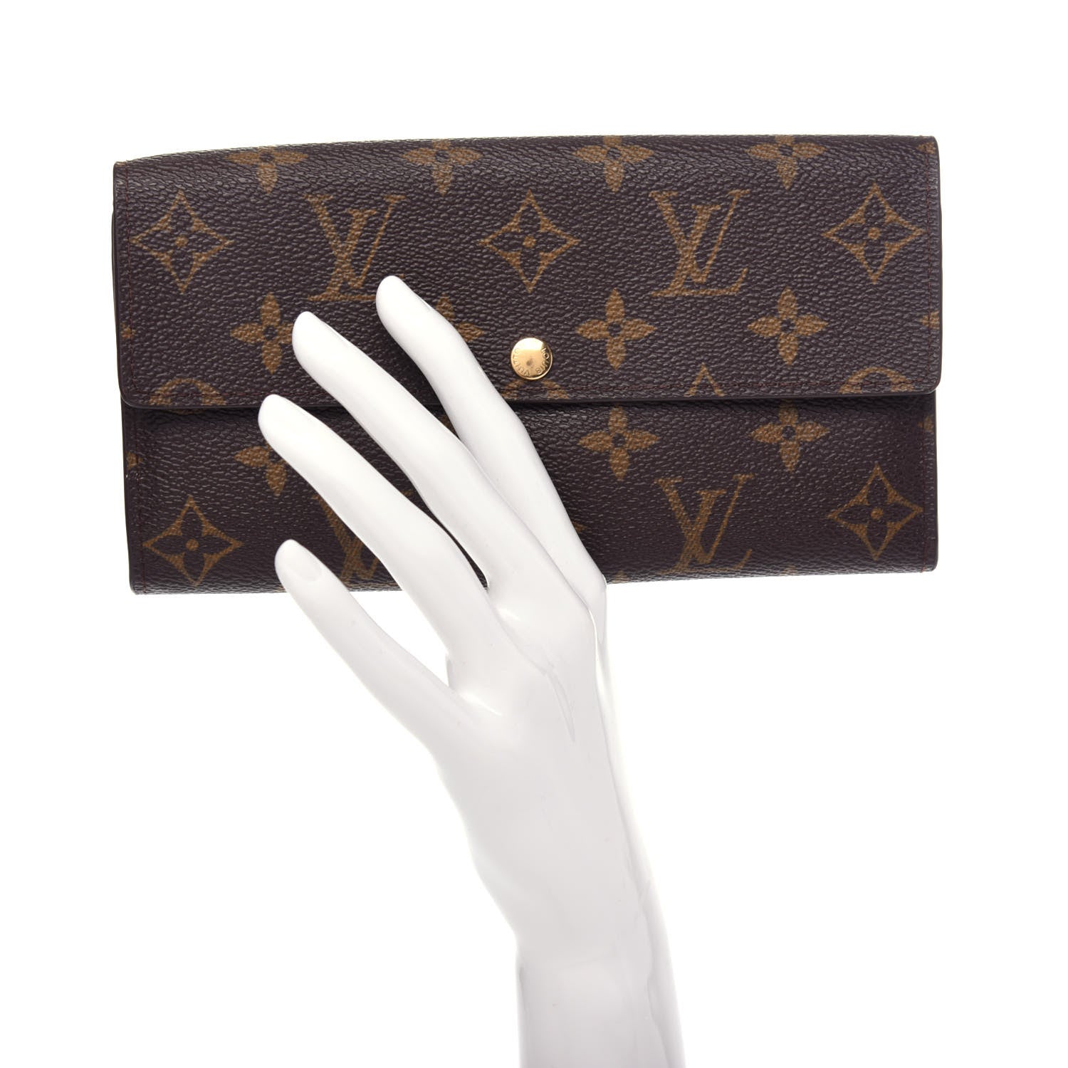 Louis Vuitton Monogram Sarah Wallet 2 of 7