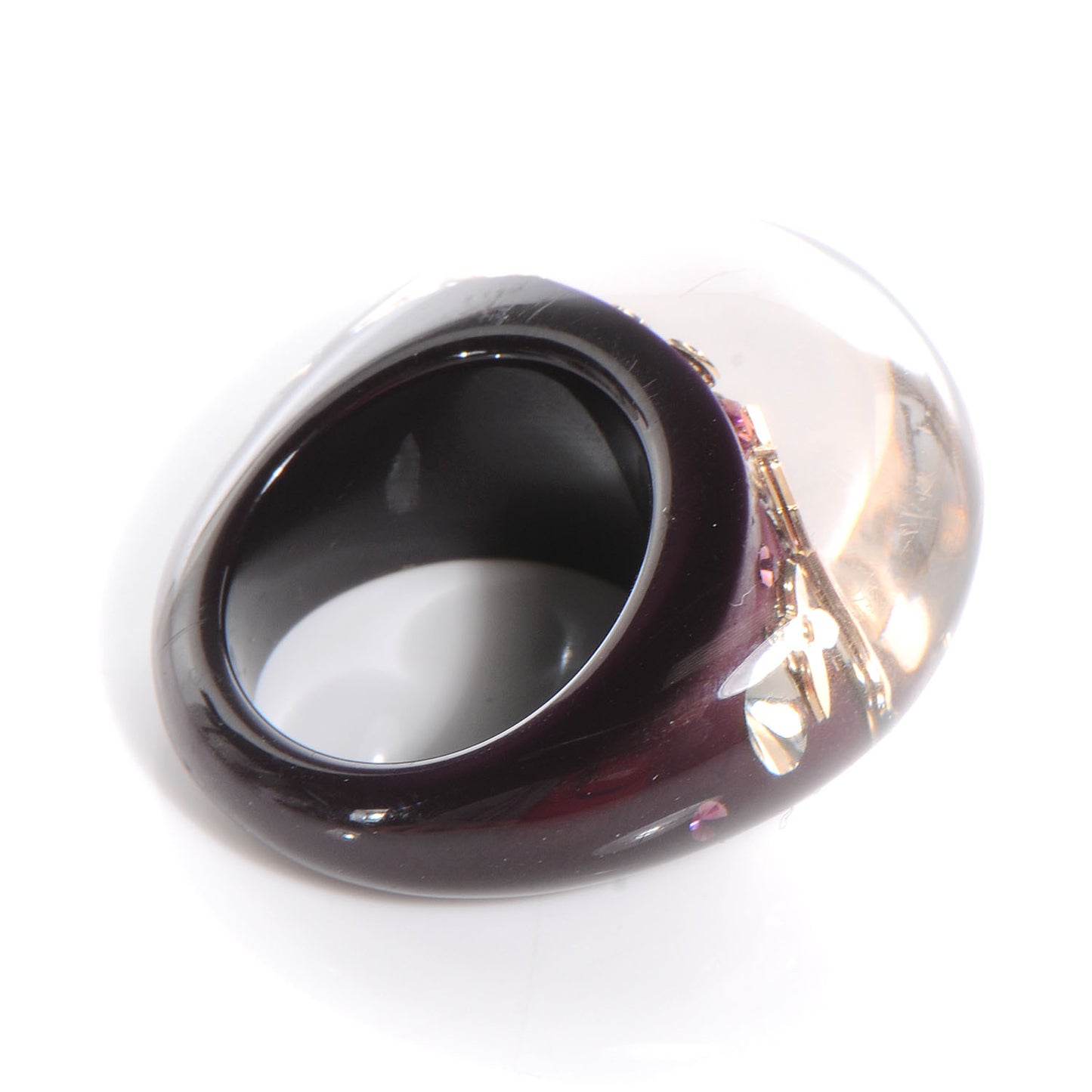 Inclusion Ring 6.5 Amarante