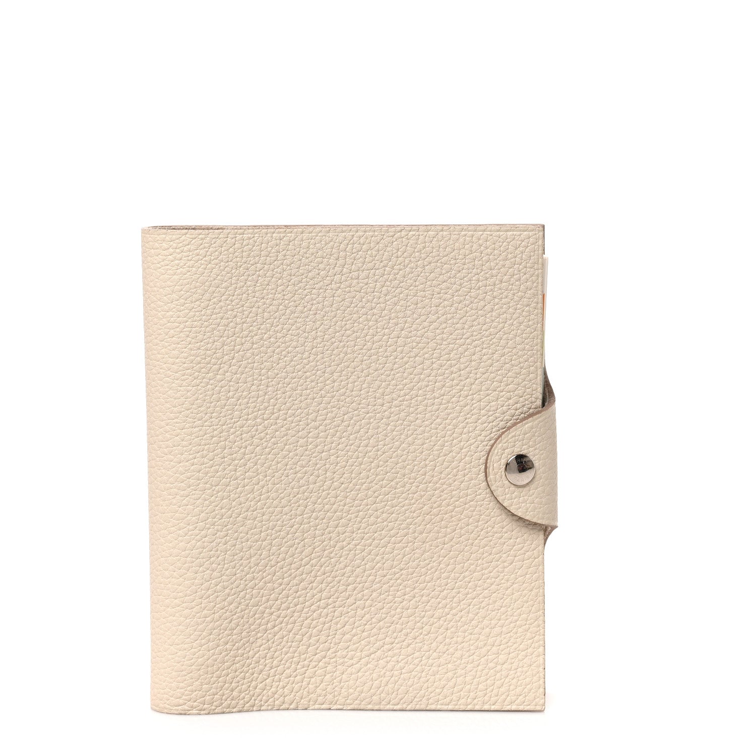 Hermes Togo Ulysse PM Agenda Cover Craie 1 of 7