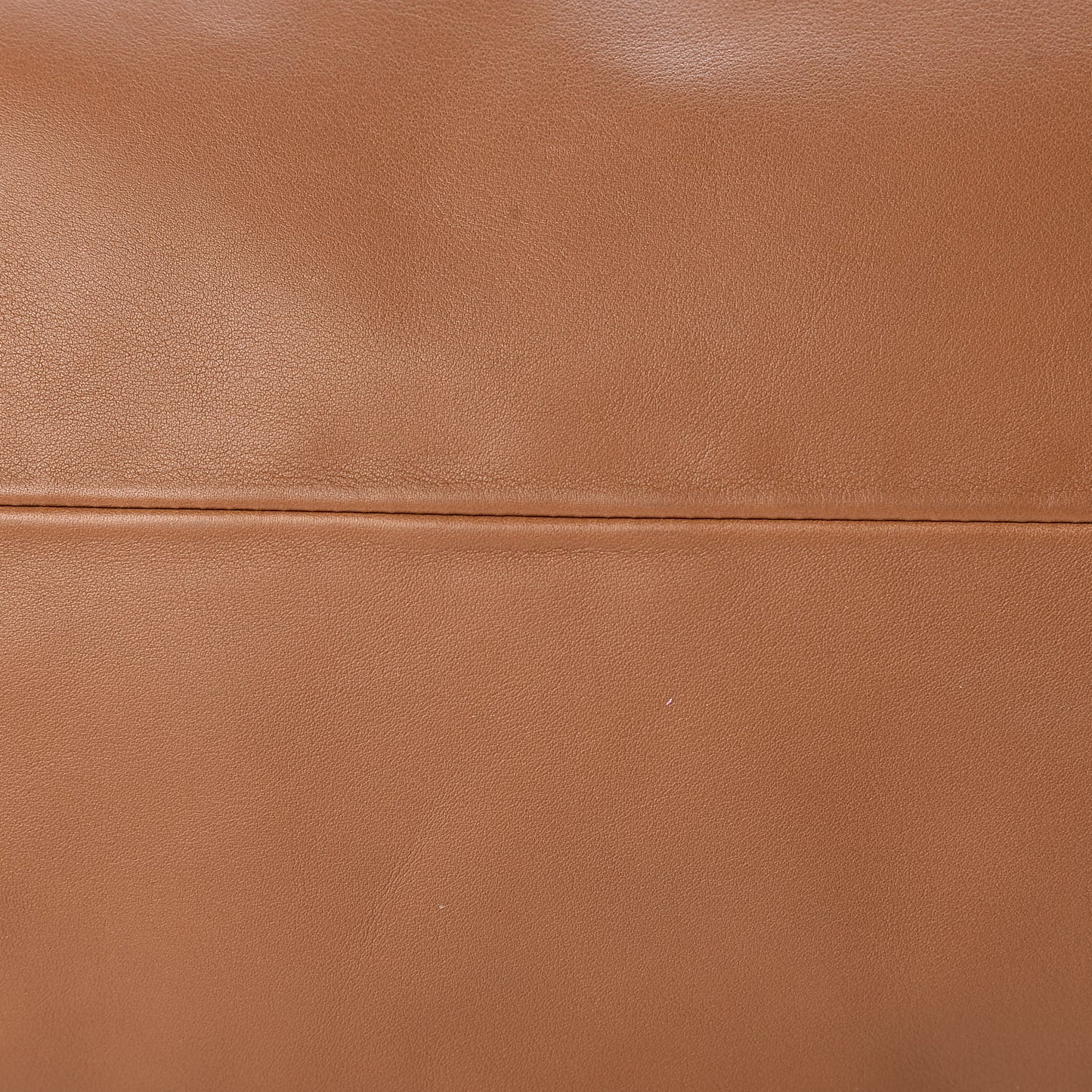 Smooth Butter Calf The Pouch Oversized Clutch Cammello