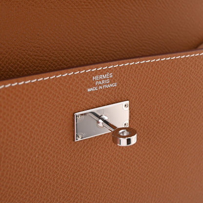 Hermes Epsom Kelly Longue Wallet Gold 6 of 6
