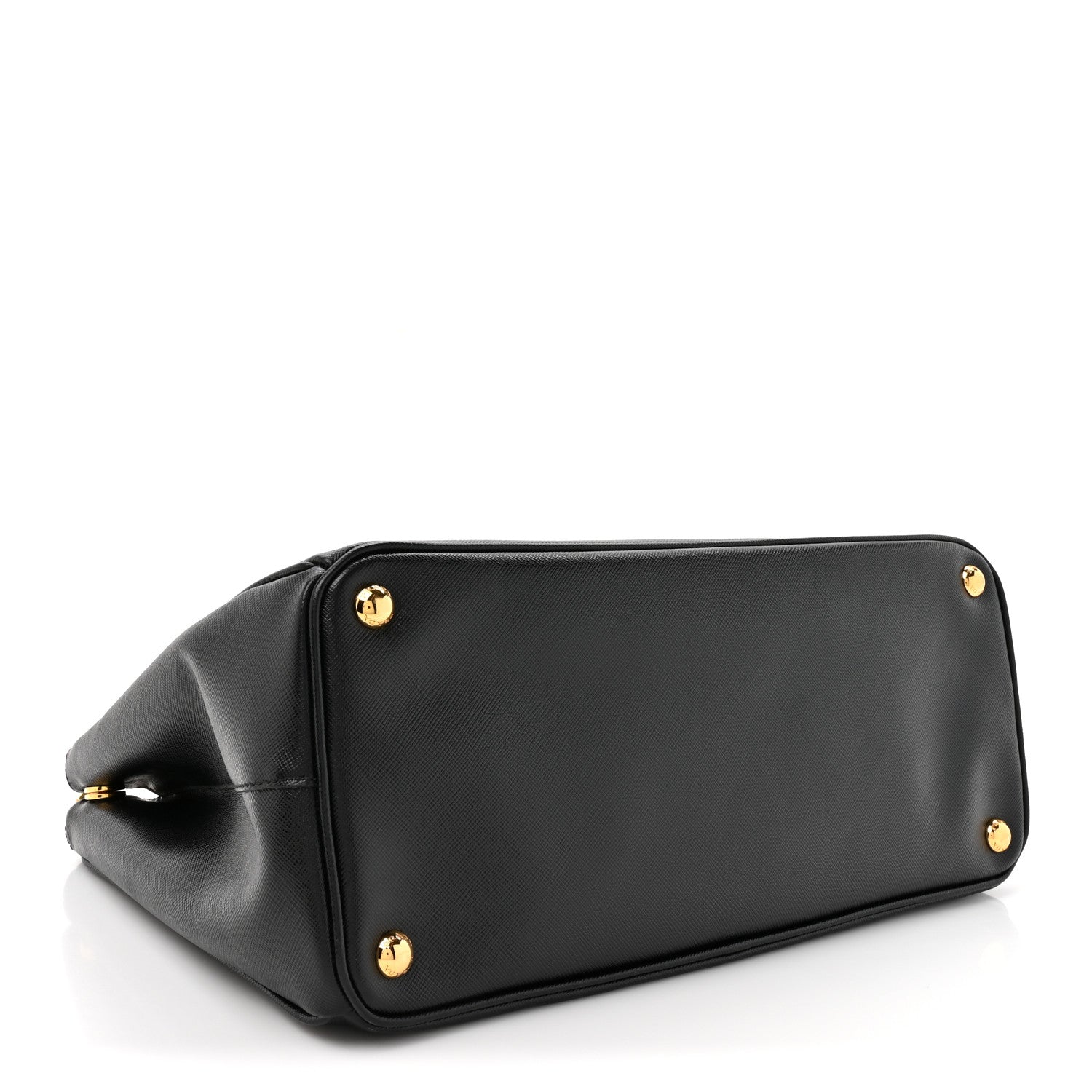 Prada Saffiano Medium Galleria Double Zip Tote Black 4 of 9