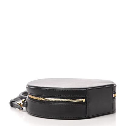 Mansur Gavriel Calfskin Circle Crossbody Bag Black 3 of 9