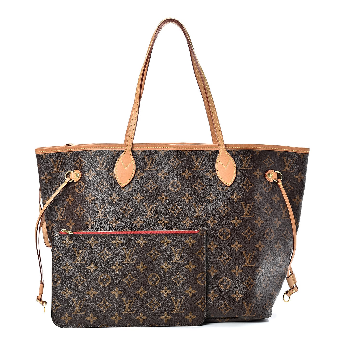 Monogram Neo Neverfull MM Cherry