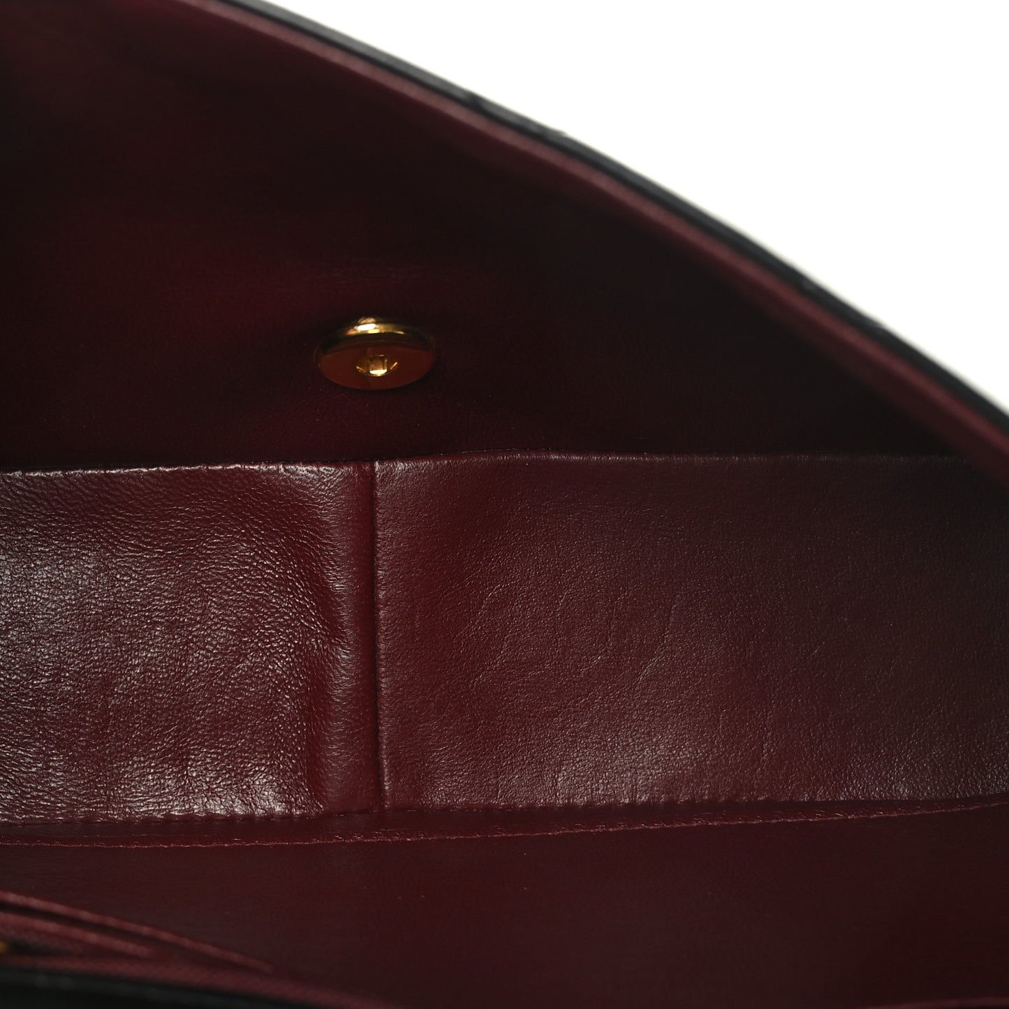 Lambskin Quilted Medium Single Flap Black