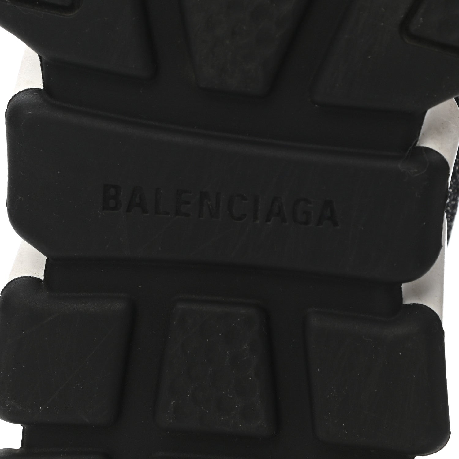 Balenciaga Knit Metal Womens Speed Sneakers 38 Black Gold 6 of 9