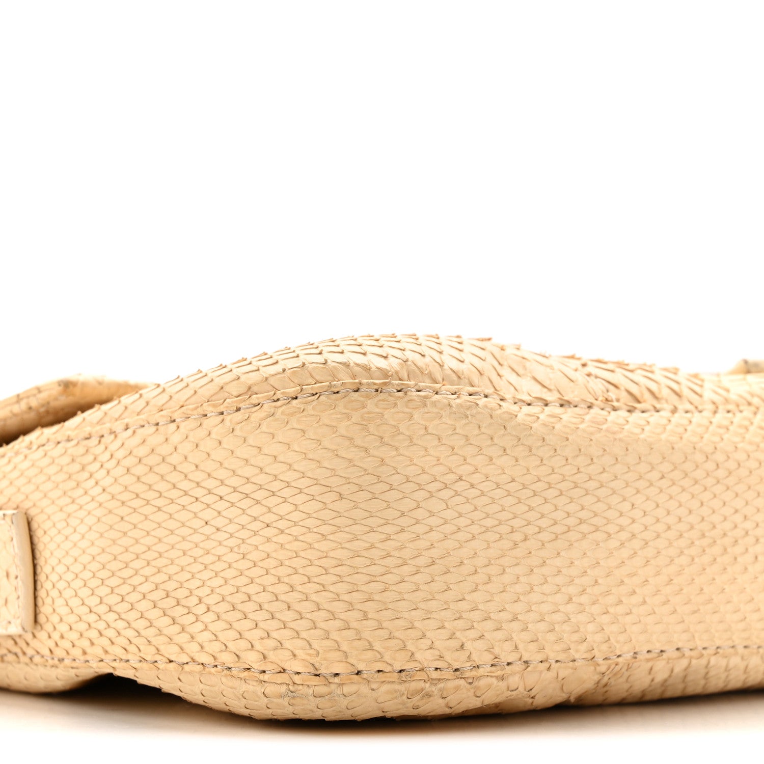Fendi Snakeskin Baguette Light Beige 9 of 16