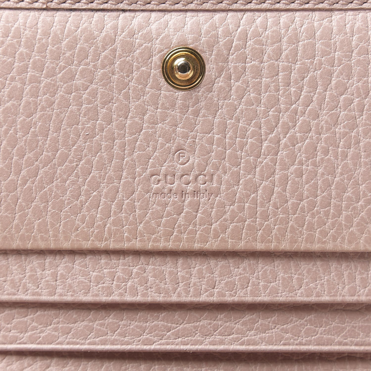 Gucci Dollar Calfskin GG Marmont Card Case Perfect Pink 5 of 13