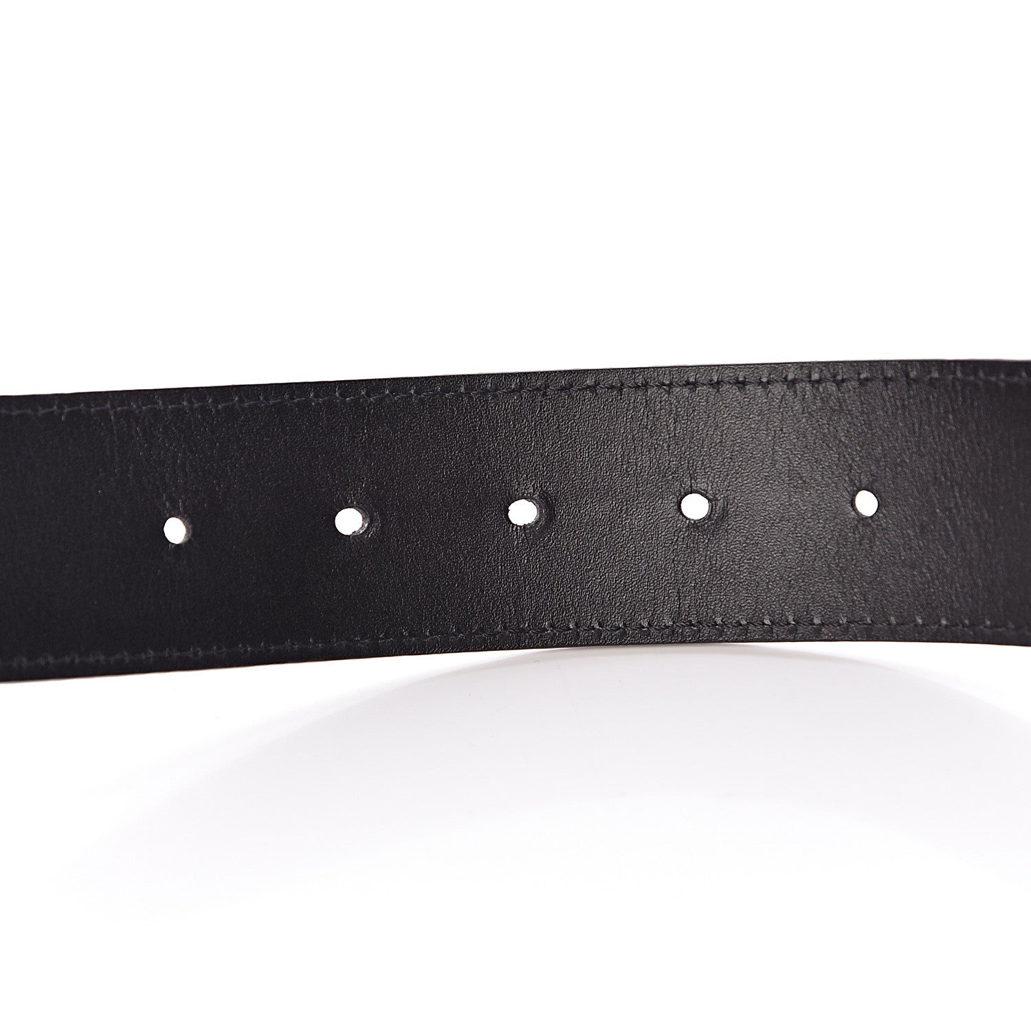 Louis Vuitton Calfskin 40mm LV Initiales Reversible Belt 95 38 Dark Brown Black 5 of 8