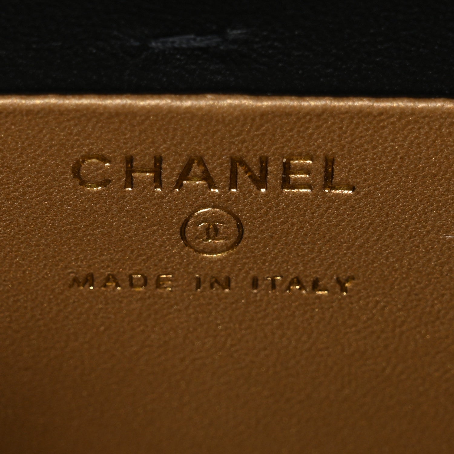 Chanel Lambskin Quilted Vanity Clutch With Chain Black 14 of 31