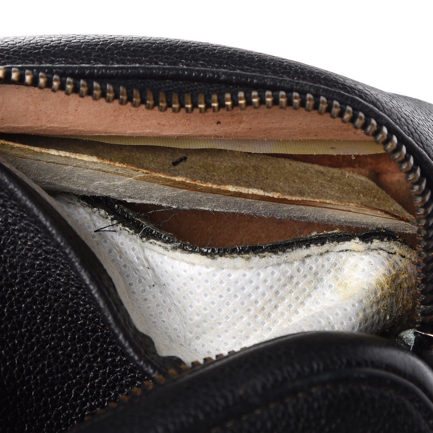 Calfskin CC Top Handle Bag Black
