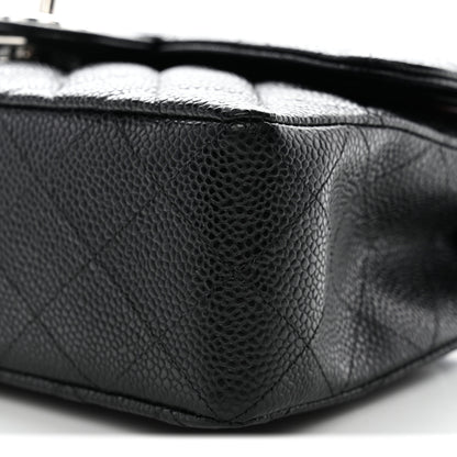 Chanel Caviar Quilted Small Double Flap Black 27 of 31