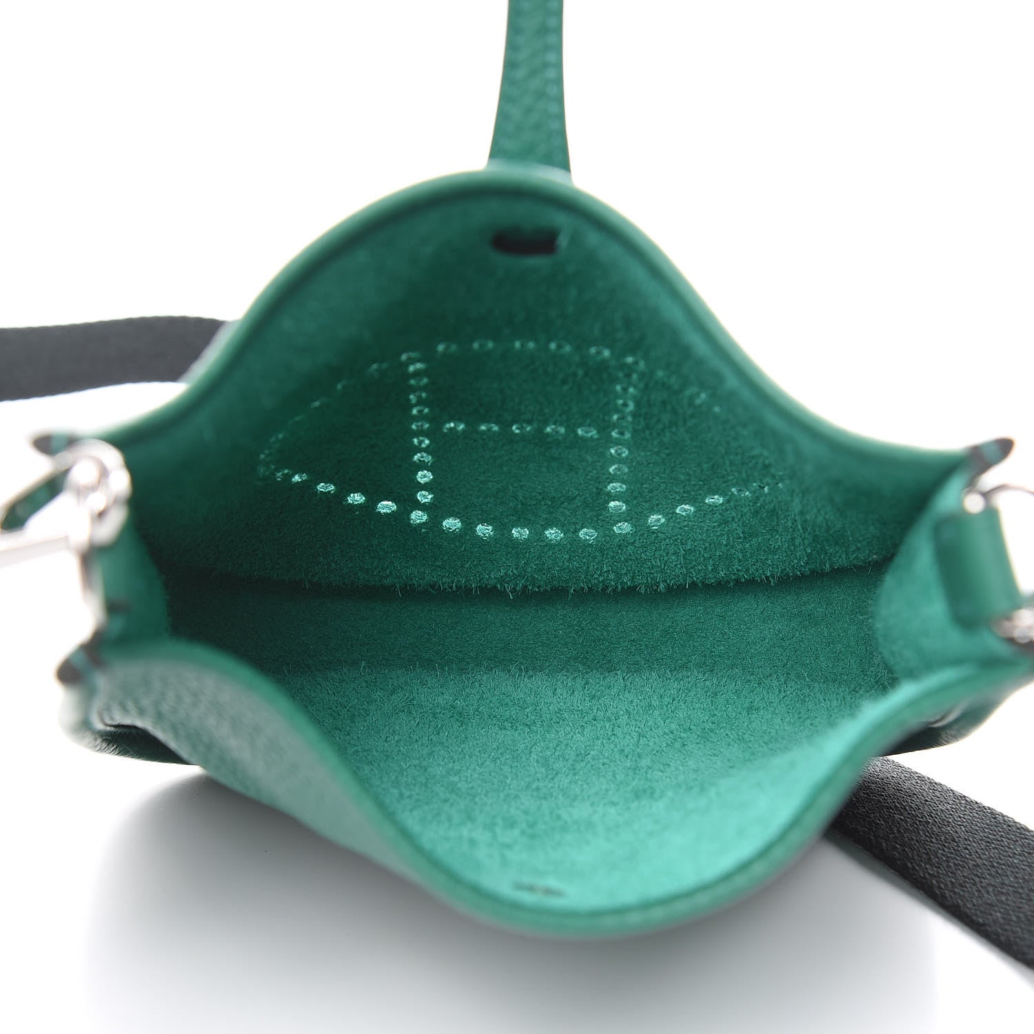 Hermes Taurillon Clemence Amazone Evelyne TPM Vert Vertigo 5 of 11