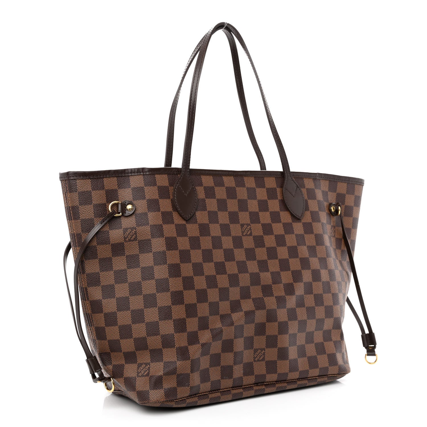 Louis Vuitton Damier Ebene Neverfull MM 3 of 14