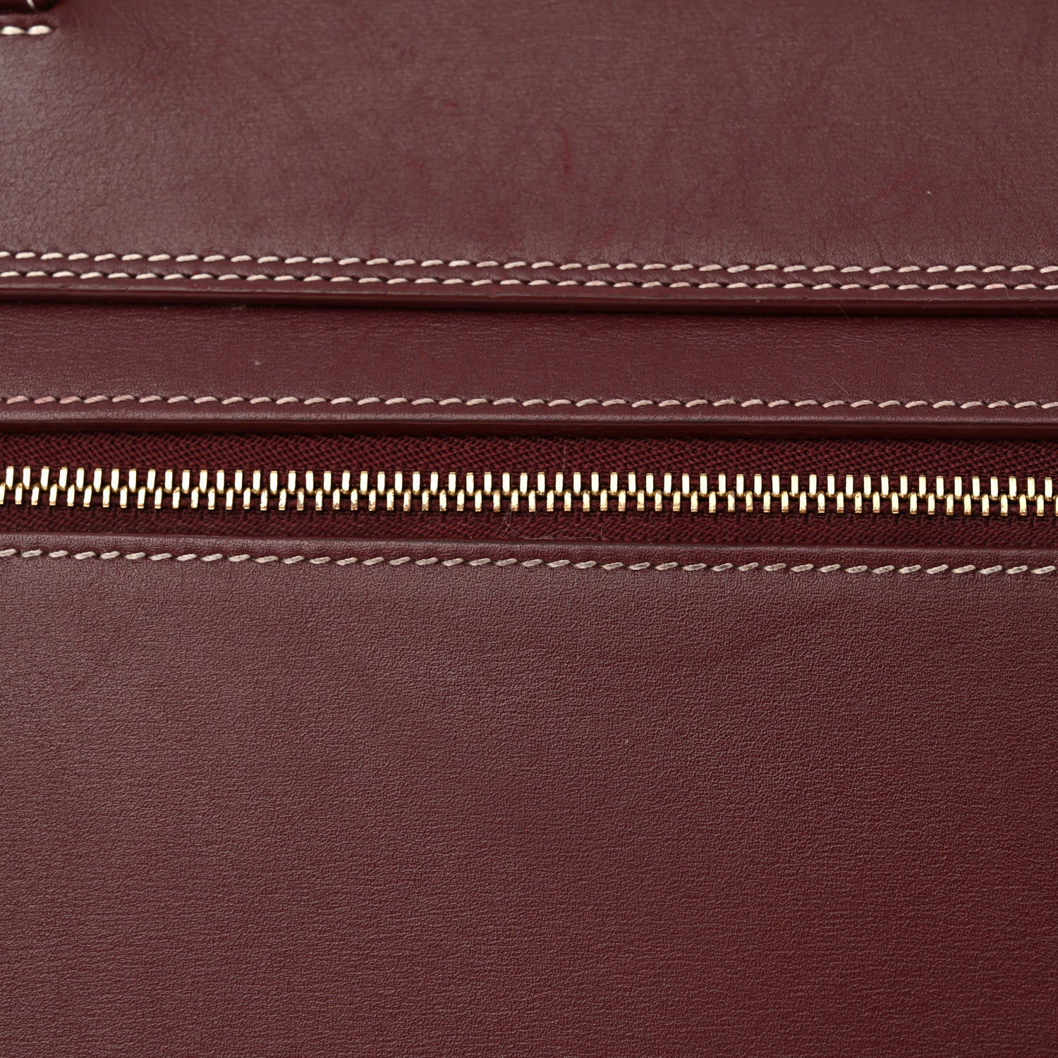 Celine Natural Calfskin Mini Belt Bag Burgundy 14 of 14