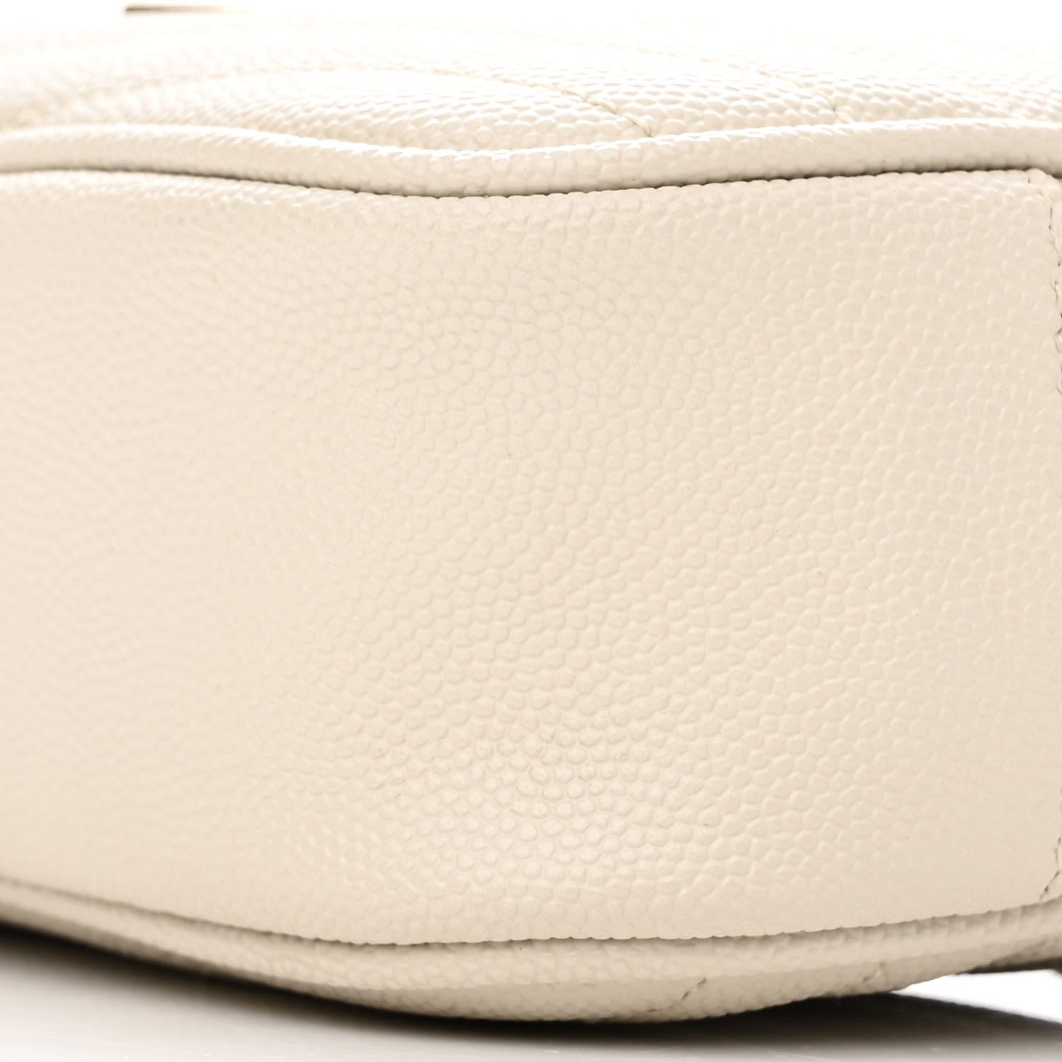 Saint Laurent Grain De Poudre Matelasse Monogram Mini Lou Camera Bag Crema Soft 10 of 11