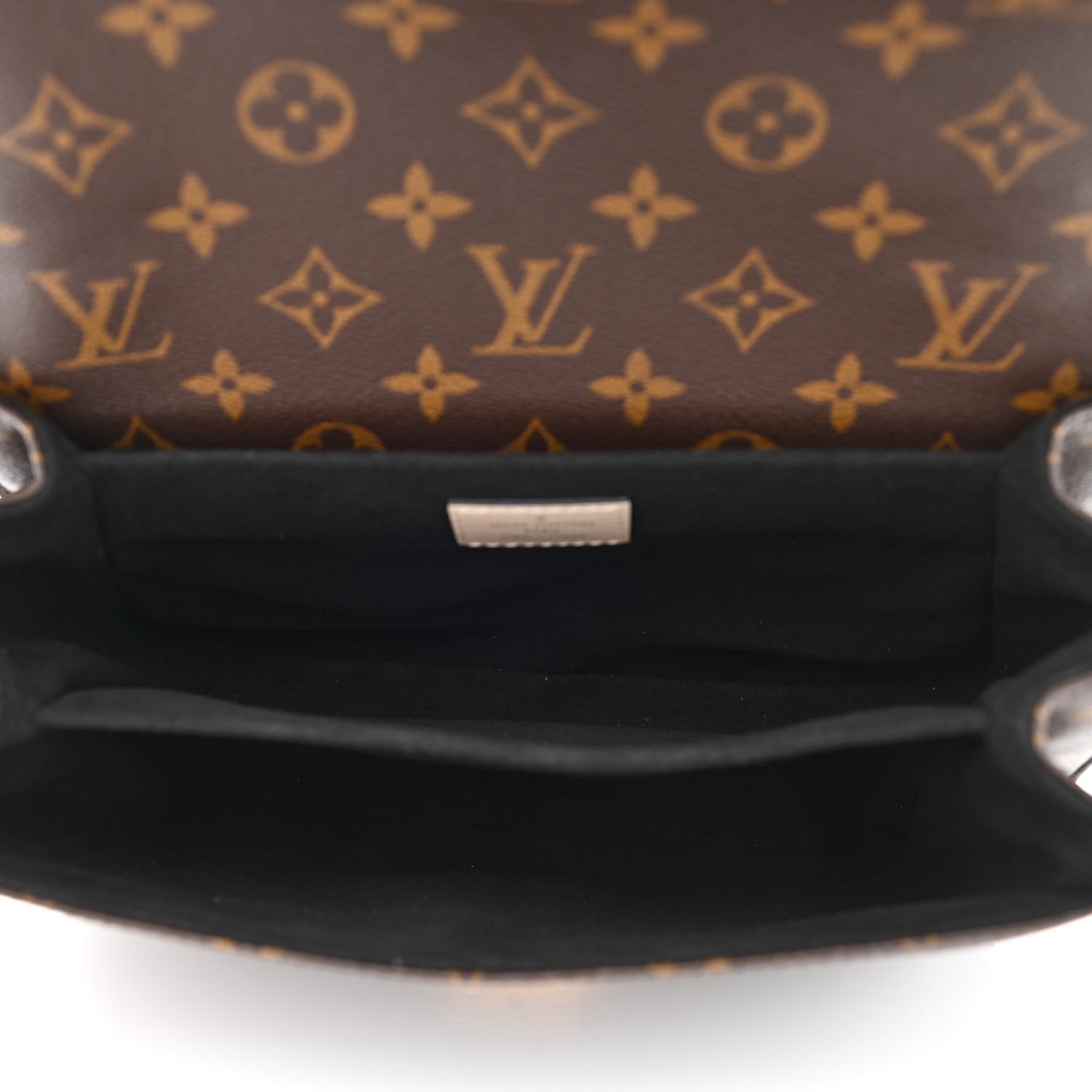 Monogram Braided Pochette Metis Creme Beige