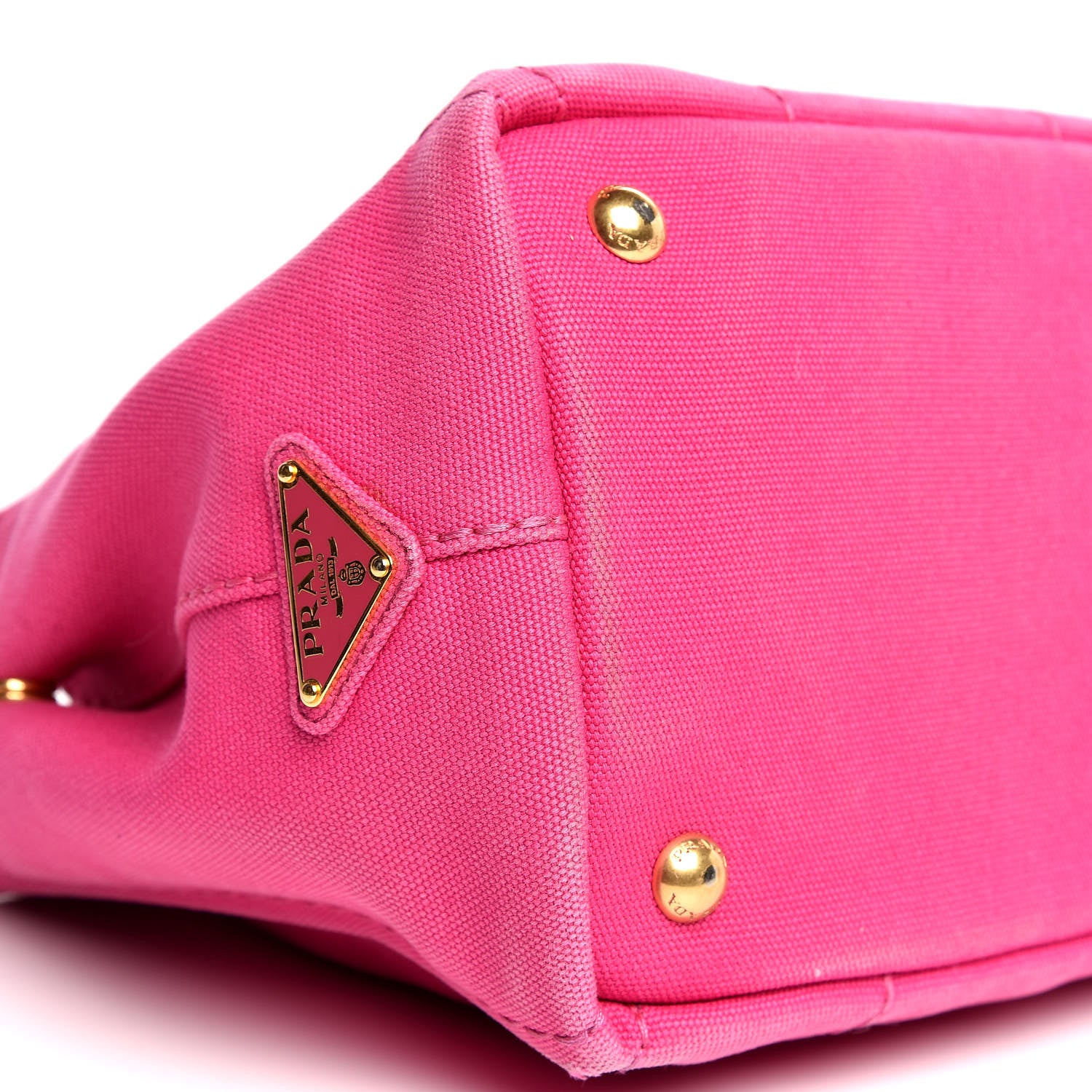 Prada Canapa Small Logo Tote Fuxia 12 of 15