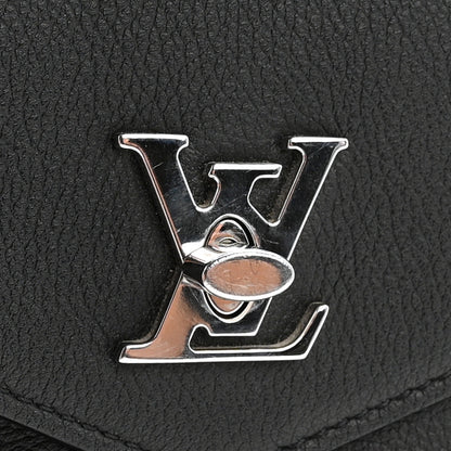 Louis Vuitton Soft Calfskin My Lockme Pochette Black 13 of 14