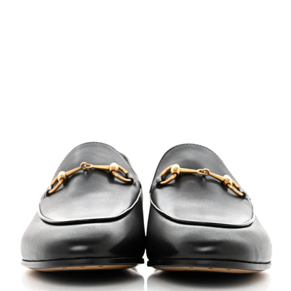 Gucci Calfskin Womens Jordaan Loafers 39 Black 2 of 9